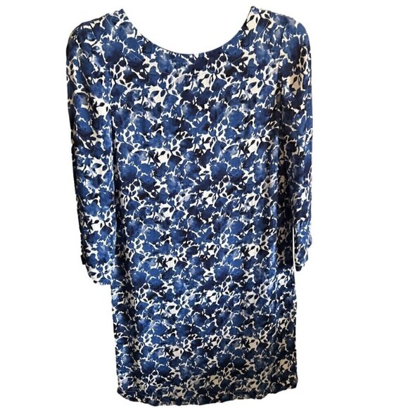 J. Crew Mercantile Women's Long Sleeve Abstract Floral Dress, Extra Small - Picture 1 of 5